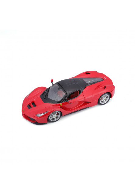 Bburago - RACE+PLAY, Ferrari LaFerrari, červená, 1:24