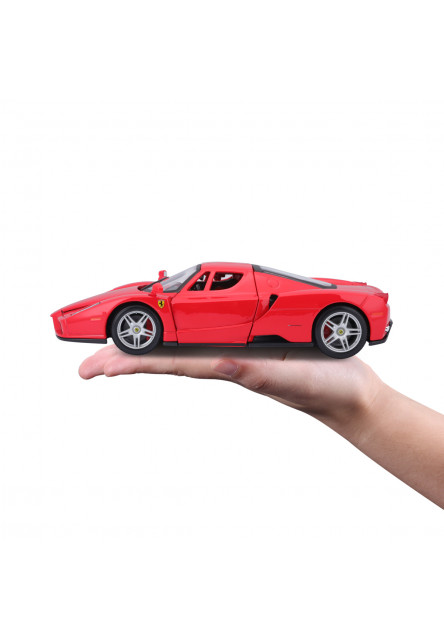 Bburago - RACE+PLAY, Enzo Ferrari, červená, 1:24