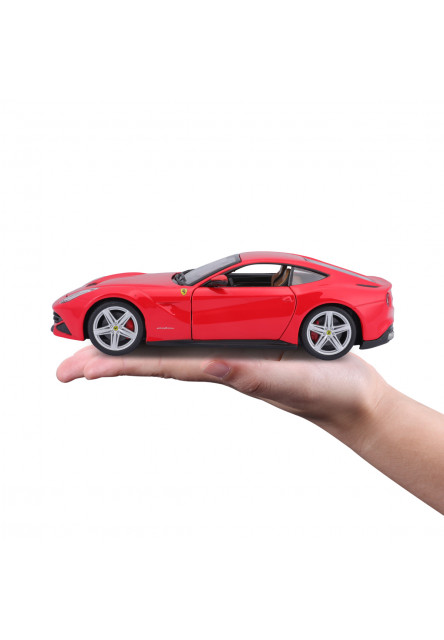 Bburago - RACE+PLAY, Ferrari F12berlinetta, červená, 1:24