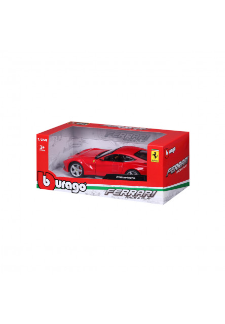 Bburago - RACE+PLAY, Ferrari F12berlinetta, červená, 1:24