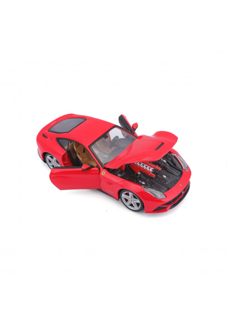 Bburago - RACE+PLAY, Ferrari F12berlinetta, červená, 1:24
