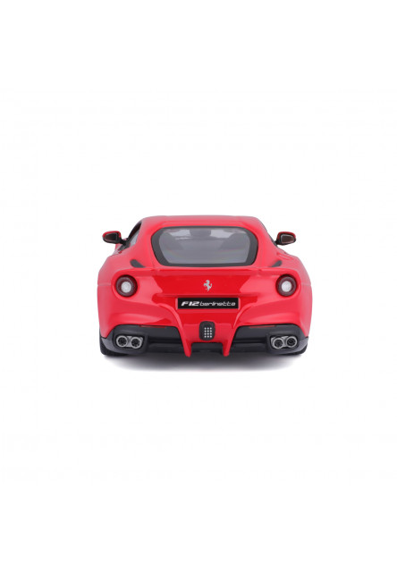 Bburago - RACE+PLAY, Ferrari F12berlinetta, červená, 1:24