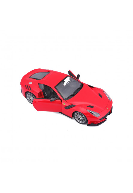Bburago - RACE+PLAY, Ferrari F12tdf, červená, 1:24