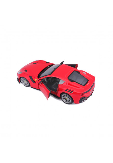 Bburago - RACE+PLAY, Ferrari F12tdf, červená, 1:24
