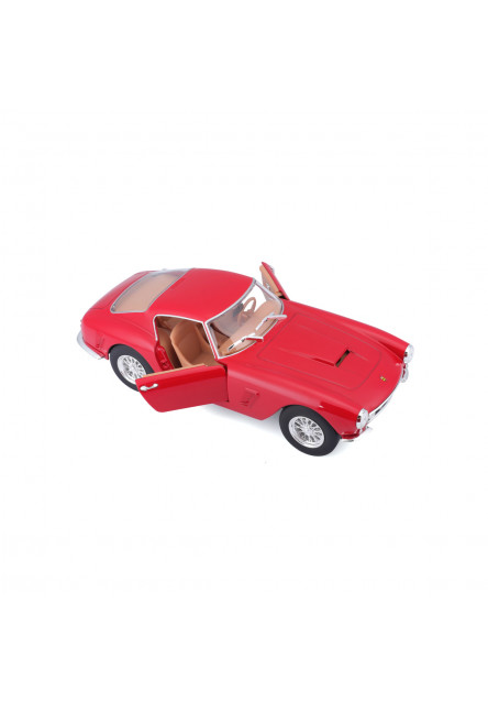 Bburago - RACE + PLAY, Ferrari 250 GT Berlinetta Passo Corto, červená, 1:24