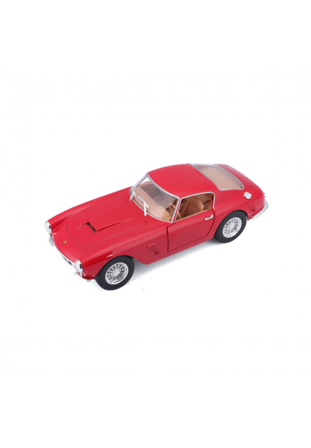 Bburago - RACE + PLAY, Ferrari 250 GT Berlinetta Passo Corto, červená, 1:24