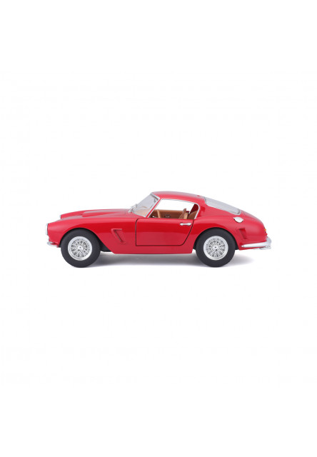 Bburago - RACE + PLAY, Ferrari 250 GT Berlinetta Passo Corto, červená, 1:24
