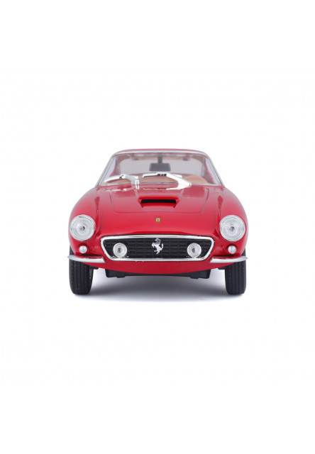 Bburago - RACE + PLAY, Ferrari 250 GT Berlinetta Passo Corto, červená, 1:24