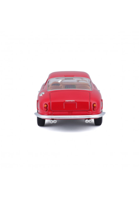 Bburago - RACE + PLAY, Ferrari 250 GT Berlinetta Passo Corto, červená, 1:24