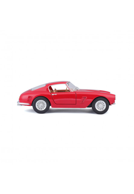 Bburago - RACE + PLAY, Ferrari 250 GT Berlinetta Passo Corto, červená, 1:24