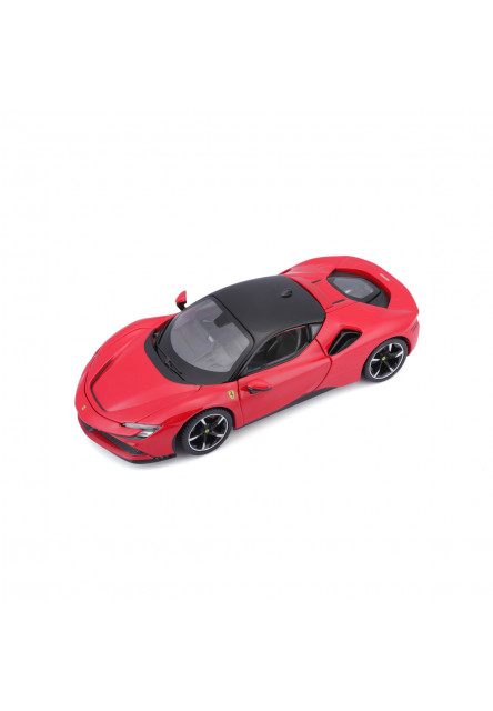 Bburago - RACE+PLAY, Ferrari SF90 Stradale, červená, 1:24