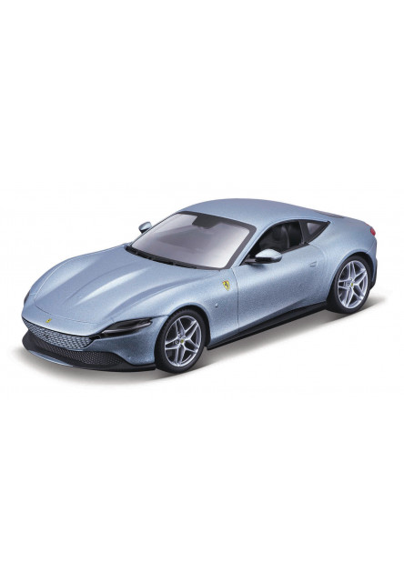 Bburago - RACE+PLAY, Ferrari Roma, šedá metalíza, 1:24