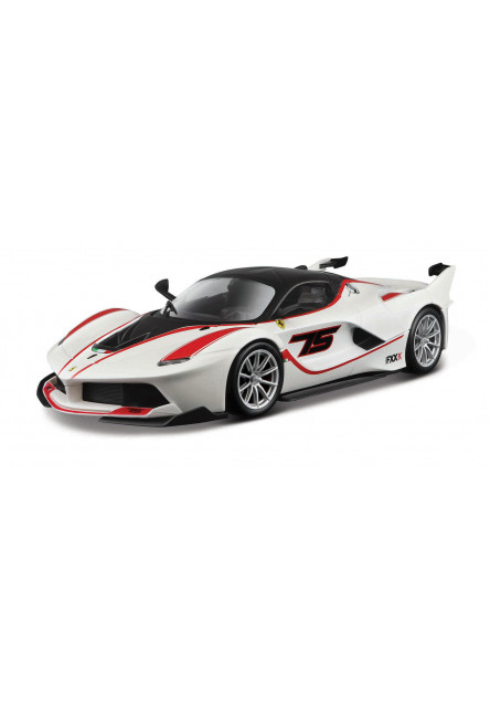 Bburago - RACING, FERRARI FXX K, biela, 1:24