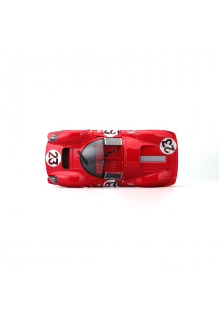 Bburago - RACING, FERRARI, 330 P4 Daytona (1967), červená, 1:24