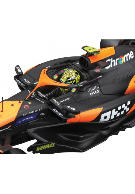 Bburago - RACE Formula F1, McLaren F1 Team MCL38 (2024), 4 Lando Norris, Hard case, 1:24