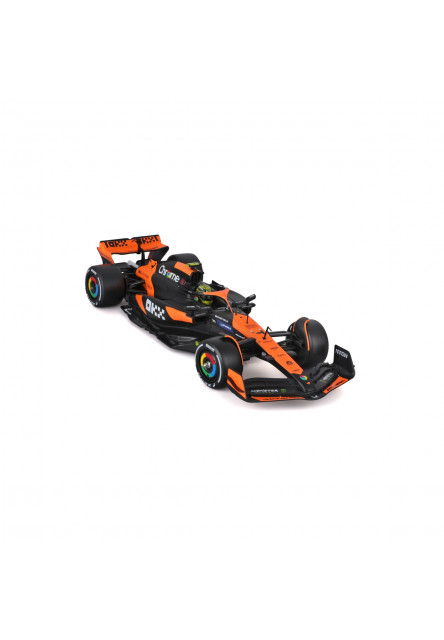 Bburago - RACE Formula F1, McLaren F1 Team MCL38 (2024), 4 Lando Norris, Hard case, 1:24