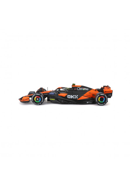 Bburago - RACE Formula F1, McLaren F1 Team MCL38 (2024), 4 Lando Norris, Hard case, 1:24