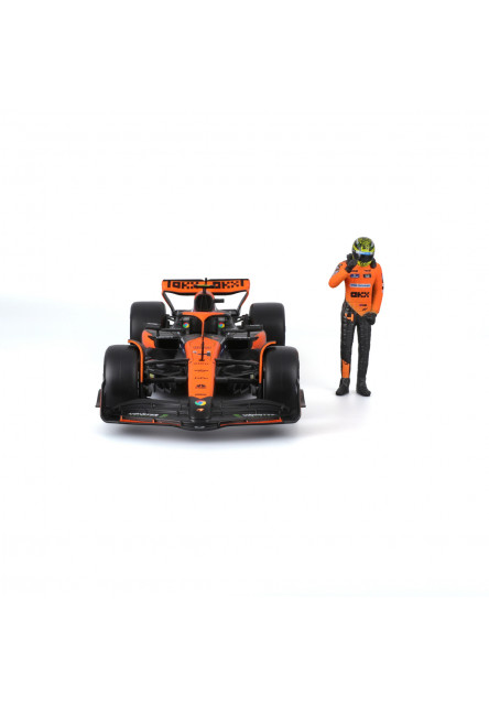 Bburago - RACE Formula F1, McLaren F1 Team MCL38 (2024), 4 Lando Norris, 1:24
