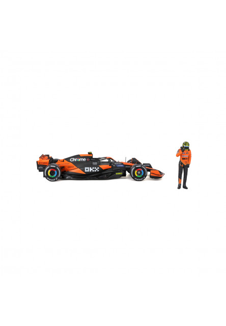 Bburago - RACE Formula F1, McLaren F1 Team MCL38 (2024), 4 Lando Norris, 1:24