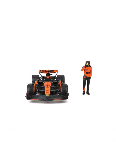 Bburago - RACE Formula F1, McLaren F1 Team MCL38 (2024), 81 Oscar Piastr, 1:24