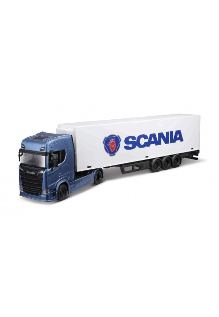 Bburago - Kamión s prívesom Scania 770 S/Trailer, SCANIA, 1:43