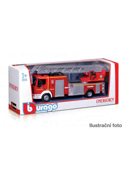 Bburago - Emergency, Záchranné vozidlá, 1:50, assort