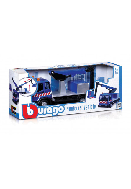 Bburago - Municipal Vehicle, Technické a upratovacie vozidlá, assort