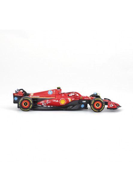 Bburago - RACE Formula F1, Ferrari Scuderia SF-24 (2024), 55 Carlos Sainz, 1:43