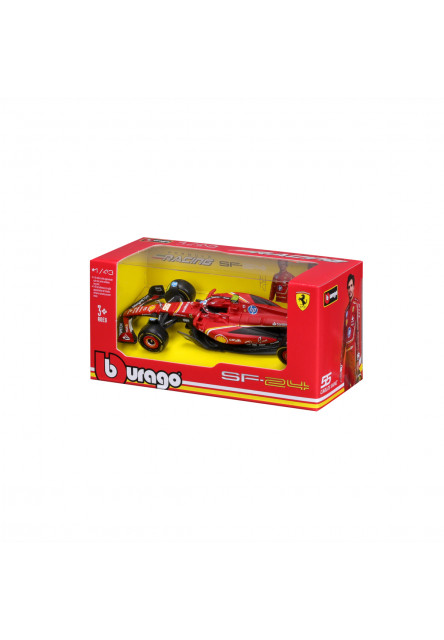 Bburago - RACE Formula F1, Ferrari Scuderia SF-24 (2024), 55 Carlos Sainz, 1:43