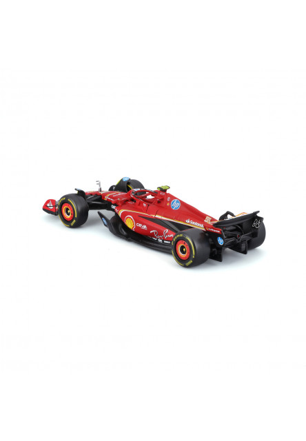 Bburago - RACE Formula F1, Ferrari Scuderia SF-24 (2024), 55 Carlos Sainz, 1:43