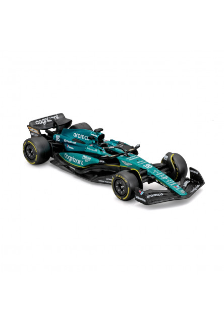 Bburago - RACE Formula F1, Team Aston Martin AMR23 (2023), #18 Lance Stroll, 1:43