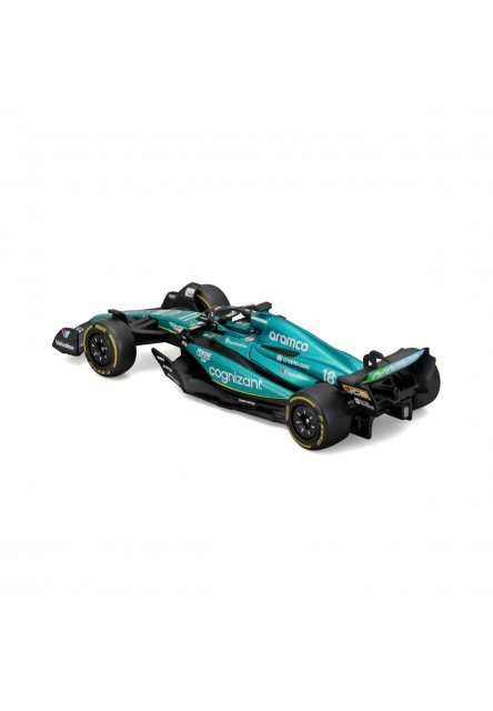 Bburago - RACE Formula F1, Team Aston Martin AMR23 (2023), #18 Lance Stroll, 1:43