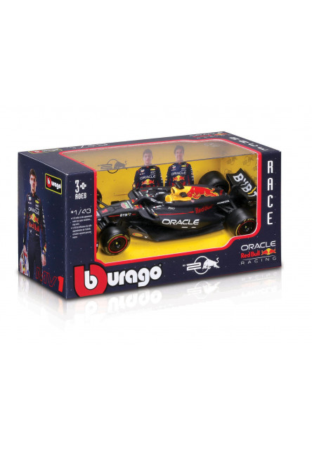 Bburago - RACE Formula F1, Oracle Red Bull Racing RB20 (2024), 1 Max Verstappen, 1:43