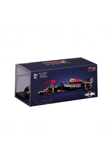 Bburago - RACE Formula F1, Oracle Red Bull Racing RB20 (2024), 11 Sergio Pérez, 1:43