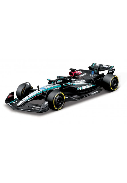 Bburago - RACE Formula F1, Team Mercedes-AMG Petronas W15 (2024), #63 George Russell, 1:43