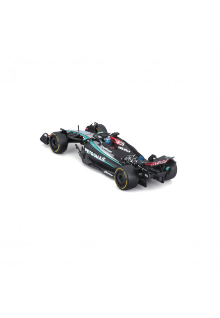 Bburago - RACE Formula F1, Mercedes-AMG F1 W15 Petronas (2024), 63 George Russell, 1:43