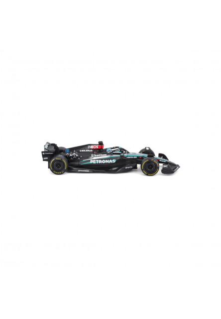 Bburago - RACE Formula F1, Mercedes-AMG F1 W15 Petronas (2024), 63 George Russell, 1:43
