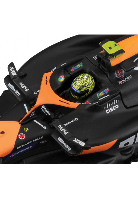 Bburago - RACE Formula F1, McLaren F1 Team MCL38 (2024), 4 Lando Norris, 1:43