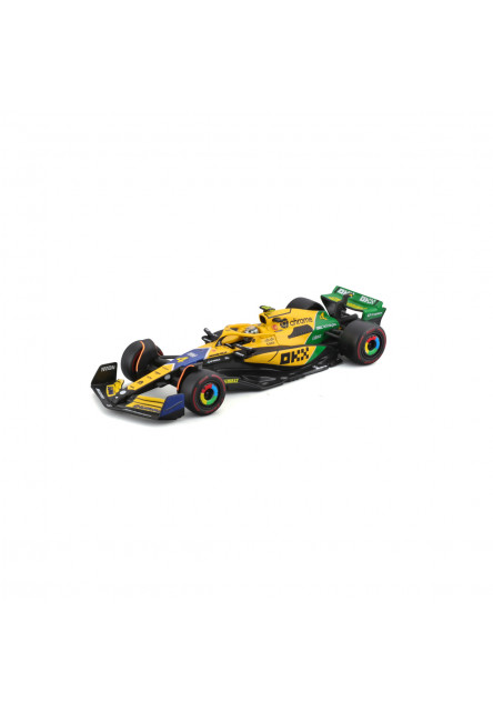Bburago - RACE Formula F1, McLaren F1 Team MCL38 (2024), 4 Senna Edition, 1:43