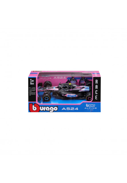 Bburago - RACE Formula F1, BWT Alpine F1 Team A524 (2024), 10 Pierre Gasly, 1:43
