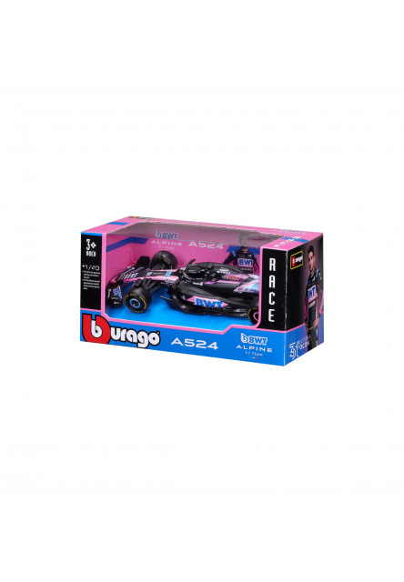 Bburago - RACE F1, BWT Alpine F1 Team A524 (2024), 31 Esteban Ocon, 1:43
