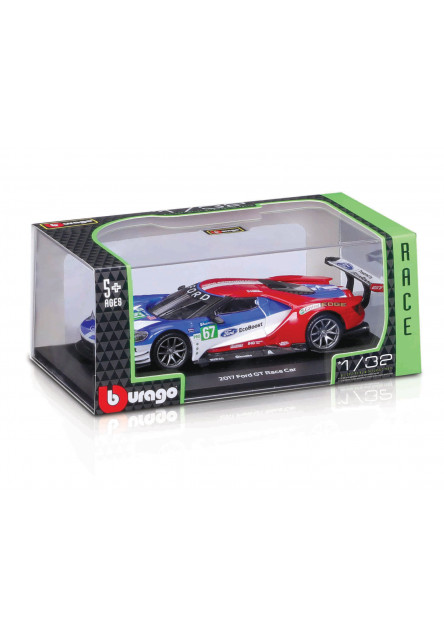 Bburago - Autá RACE, displej 12ks, 1:32, assort
