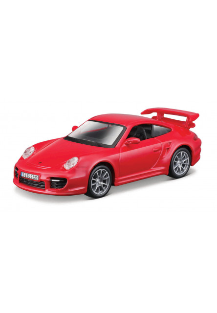 Bburago - Autá HOBBY, Porsche 911 GT2, červená, 1:32