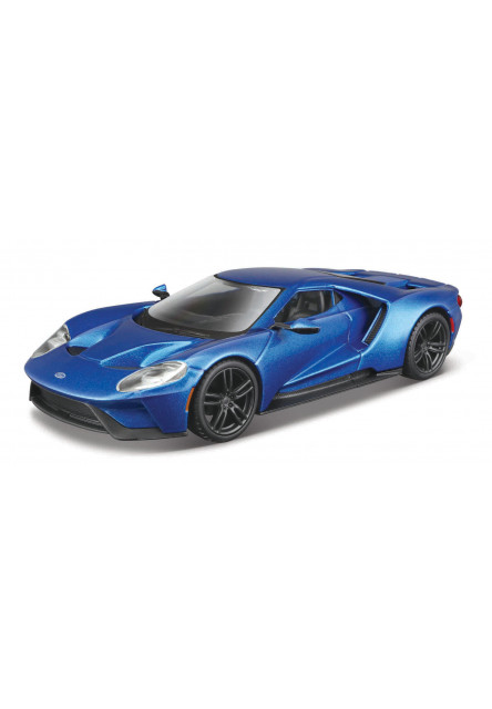 Bburago - Autá HOBBY, 2017 Ford GT, modrá metalíza, 1:32