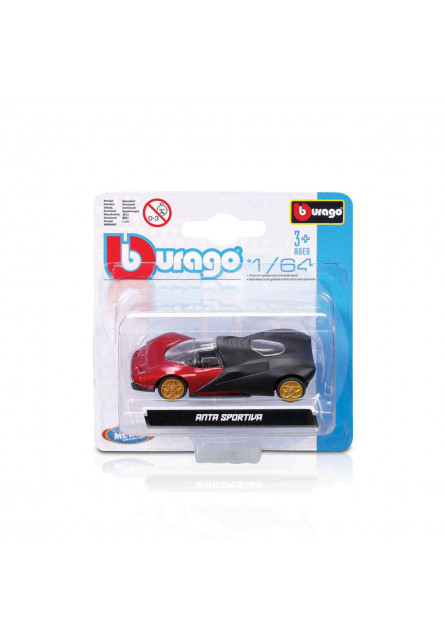 Bburago - Autá, blister, 1:64, assort