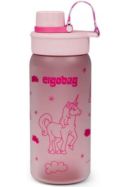 Detská fľaša Ergobag Bottle - Unicorn