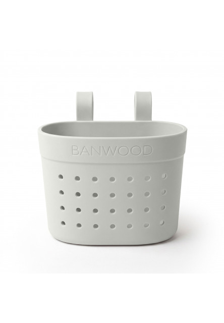 Banwood košík Pin & Ride (Ivory)