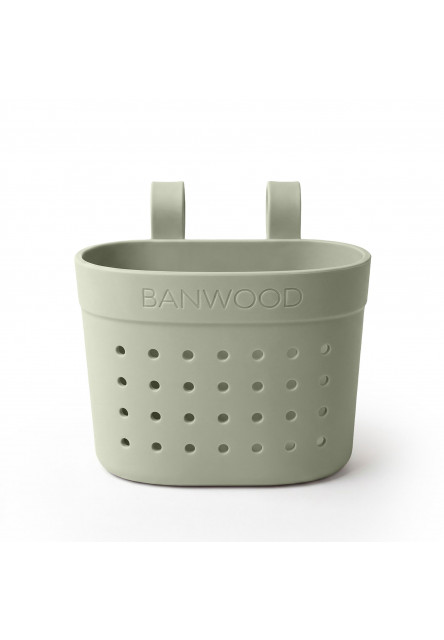 Banwood košík Pin & Ride (Olive)