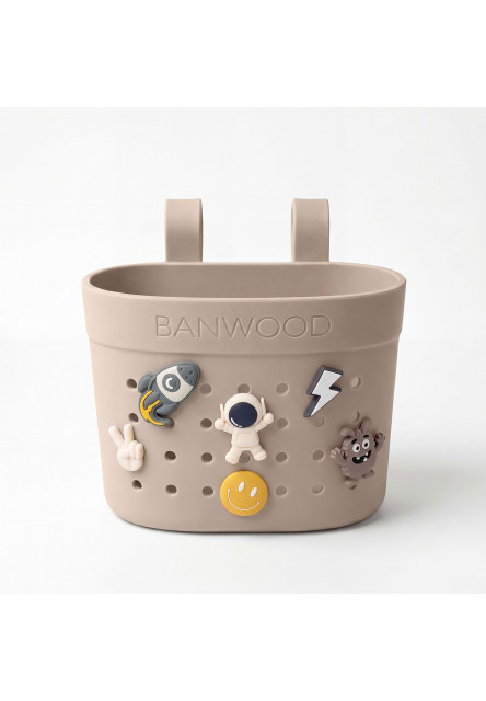 Banwood ozdoby na košík (Dinosaurs)