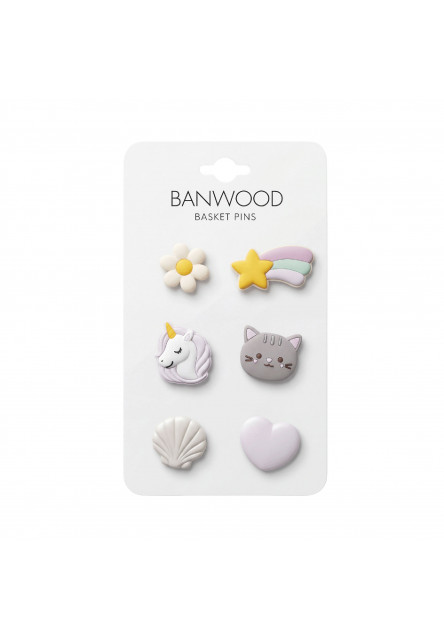 Banwood ozdoby na košík (Space)